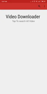 Video Downloader android App screenshot 0